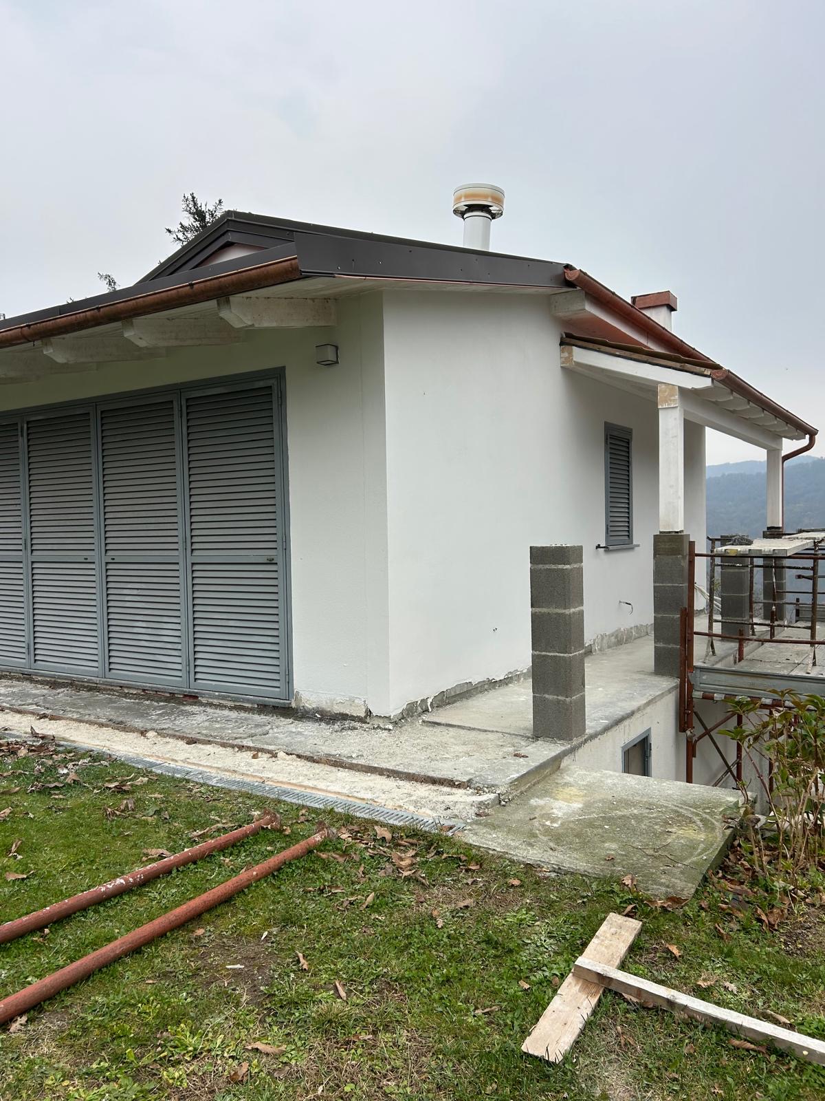 Ristrutturazione in corso villa a Genova